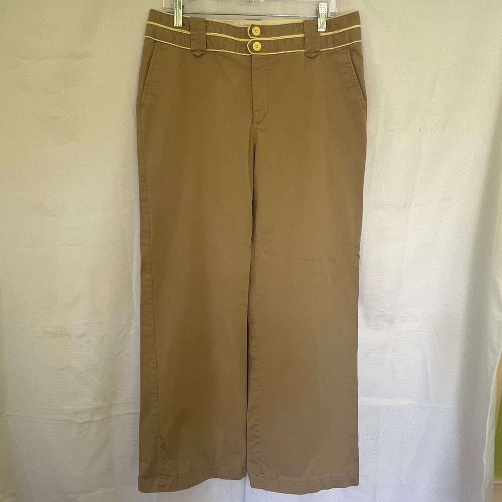 Gap Curvy Stretch Perfect Straight Leg Khaki Women's Pants
